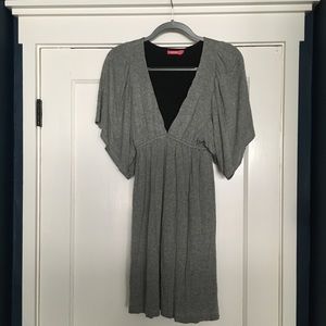 Gray with Silver Metallic Shimmer by Curtsey SZ S